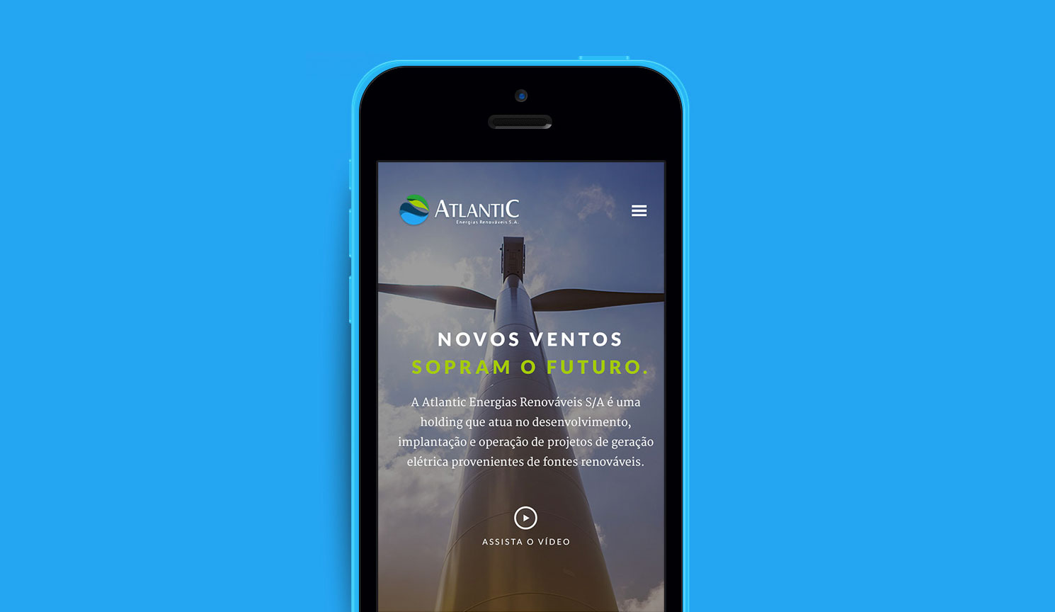 Atlantic Homepage Mobile