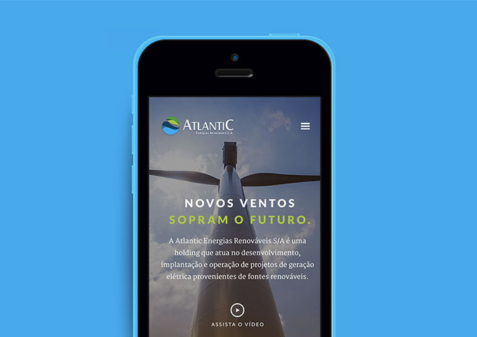 Thumbnail of Atlantic mobile website